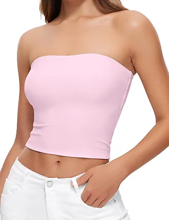 Top Strapless Rosa