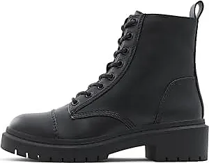 Black Women's Lace-Up Boots: Shop up to −86%