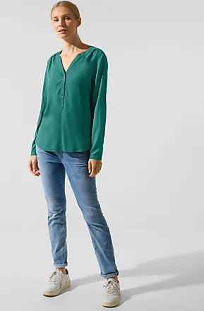 Damen-Langarm Blusen in Grün Shoppen: bis zu −61% | Stylight