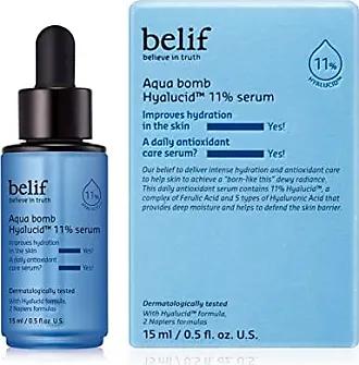  belif Aqua Bomb (50ml) & Moisturizing Bomb (50ml) True Cream  Bundle, Antioxidants, Lady Mantle & Oat Husk