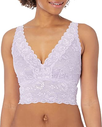 Cosabella Women's Say Never Plungie Bralette, ICY Violet, Petite Small at   Women's Clothing store