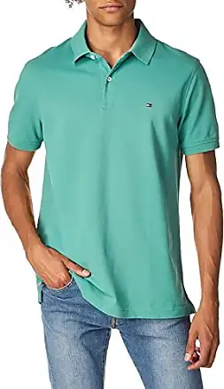 NWT Tommy Hilfiger Men's UNDER COLLAR RWB Slim Fit Short Sleeve Polo Shirt