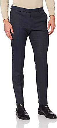 SELECTED HOMME Herren Shdone-Maze Dk Blue Struct Trouser STS Anzughose