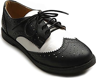 Damen Schuhe Flache Schuhe Schnürschuhe und Schnürstiefel Gattinoni Gummi Schnürschuh in Schwarz 