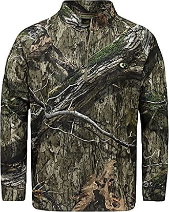 Camouflage-Viertelreißverschluss Mossy Oak Damen-Jagdkleidung Damen-Jagdhemd
