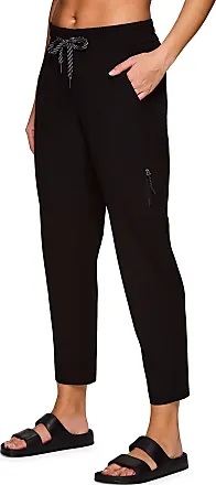 RBX Active Women's Micro Rib Side Squat Proof Workout Legging With Pockets  