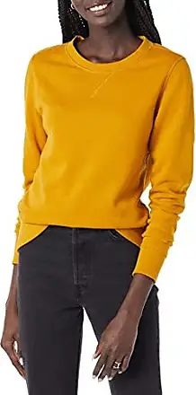 Essentials Women's French Terry Hooded Tunic Sweatshirt, Caramel,  X-Small : : Clothing, Shoes & Accessories