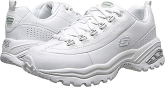 sketchers white tennis shoes