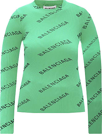 balenciaga t shirt womens green
