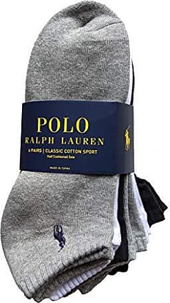 Polo Ralph Lauren Sneakersocken mit Stretch-Anteil im 6er-Pack in Grau Damen Bekleidung Strumpfware 