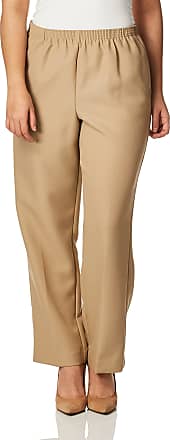 Brown Alfred Dunner Cotton Pants: Shop at $26.95+ | Stylight