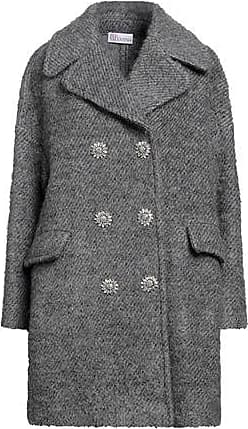 Men's Grey Wool Single Breasted Coat