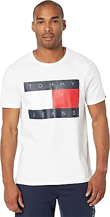 White Tommy Hilfiger Casual T-Shirts for Men | Stylight