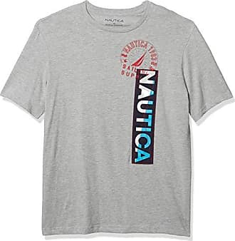 Nautica Mens Big and Tall Short Sleeve 100/% Cotton Jersey Graphic T-Shirt