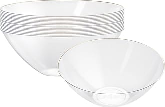 Restaurantware 3 Ounce Mini Prep Bowls, 6 Lead-Free Glass Sauce Cups - Heavy Base, Stackable, Clear Glass Small Glass Bowl for Condiments