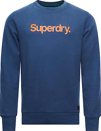 Superdry Core Logo Stripe Crew UB Sweatshirt Navy 98T 