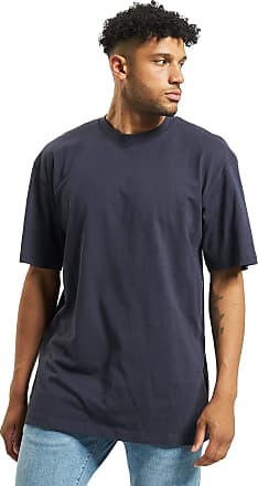 Urban Classics Mens Basic Crew Neck Tall Tee Oversized Short Sleeves T-Shirt with Dropped Shoulders 100% Jersey Cotton 