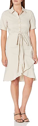 Nanette Lepore Womens Rehearsal Dress, Khaki, 10