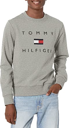 Men's Gray Tommy Hilfiger Crew Neck Sweaters: 15 Items in Stock 