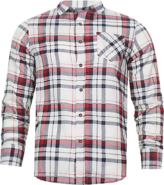 Brave Soul Mens Jack Checked Long Sleeve Check Cotton Lumberjack Casual Shirt 