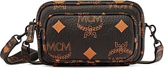 Mcm Large Aren Leather Crossbody Bag in Black at Nordstrom