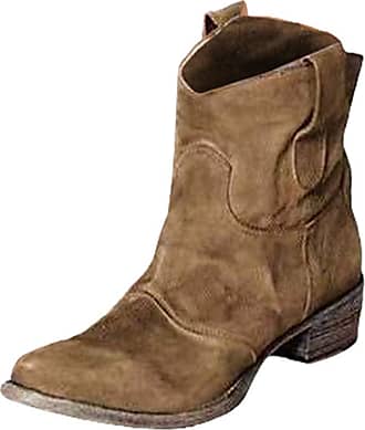 women artificial leather martin boots for women's vintage cowboy shoes