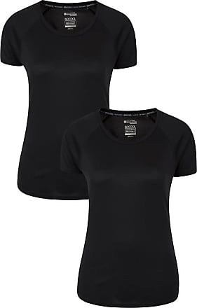 Best for Summer Hiking & Outdoors UV Protection Ladies T-Shirt Lightweight Tee Shirt Running V Neck Top Mountain Warehouse Womens UV Polo
