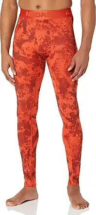  adidas Originals Women's Leggings, Power Red/Multicolor, Small  : Sports & Outdoors