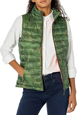 Women's Long Puffer Vest With Hood - S.e.b. By Sebby Black X-large