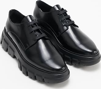 Henry Smith Leder Schnürschuh in Schwarz für Herren Herren Schuhe Schnürschuhe Oxford Schuhe 