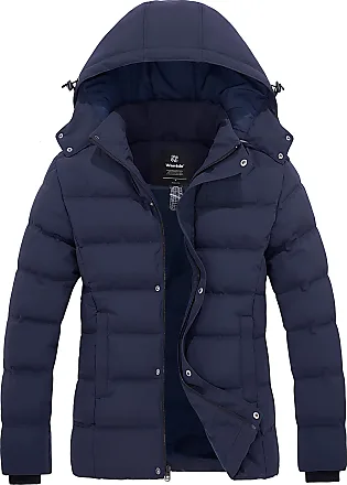 Wantdo Men's Quilted Winter Vest Warm Thicken Sleeveless Puffer Jacket with  Deta