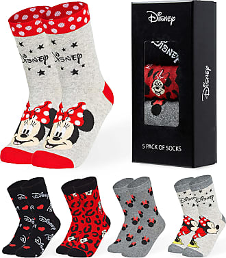Disney Mickey & Minnie Mouse Adult Socks 6 Designs UK 4-8 EUR 37-42 USA 6-10 