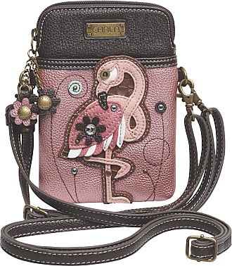 Chala Crossbody Cell Phone Purse Women PU Leather Multicolor Handbag with Adjustable Strap 