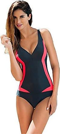 Badeanzug Damen Schwimmanzug einteiliger NINA Aqua-Speed 4 farben 