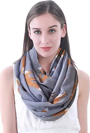 SCIARPA PASHMINA UOMO UNISEX INVERNALE STOLA ELEGANTE MISTO LANA FANTASIA  FRANGE BICOLORE GRIGIO BIANCO