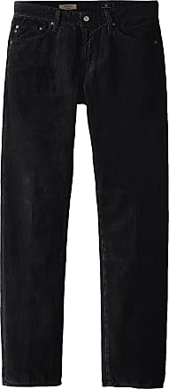 men's black corduroy trousers