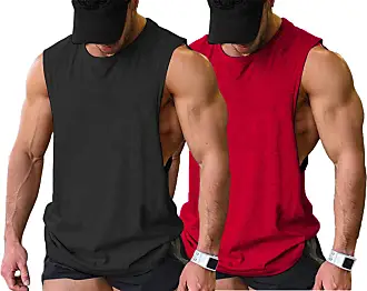  COOFANDY Men's 3 Pack Workout Tank Top Quick Dry Gym Muscle Tee  Training Bodybuilding Fitness Sleeveless Shirts : Clothing, Shoes & Jewelry