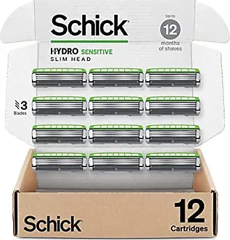 Schick Hydro3 Refill Blade Cartridges for Men, 4 Count