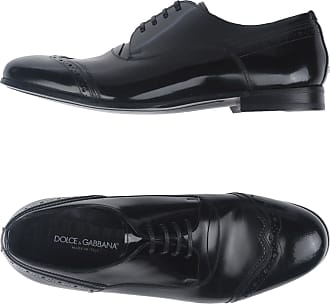 Homme Chaussures Chaussures  à lacets Chaussures derby Derbies à ornements en cristal Cuir Dolce & Gabbana pour homme en coloris Noir 