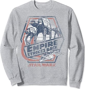 STAR WARS sweatshirt HERREN Pullovers & Sweatshirts Hoodie Rabatt 49 % Weiß/Grau S 