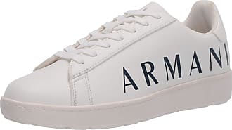 armani exchange shoes white