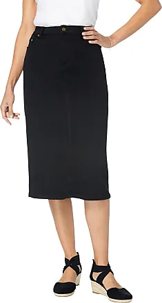 Woman Within Women's Plus Size Seersucker Pant - 18 W, Black at   Women's Clothing store