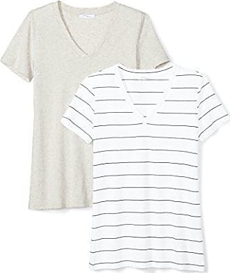 V-Neck T-Shirts for Women in Grey: Now up to −52% | Stylight