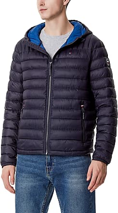 Tommy Hilfiger Mens Water Resistant Ultra Loft Filled Hooded Puffer Jacket