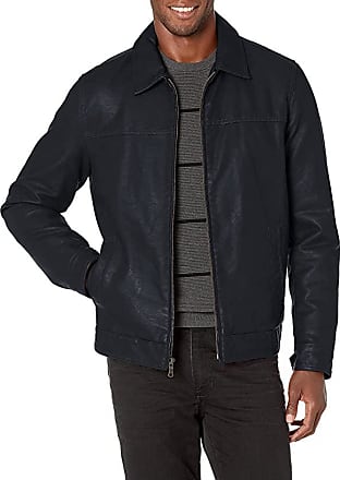 Chase Squad Classy Fit Faux Leather Jacket Men Men’s Black Faux Leather Jacket with Size Customization 