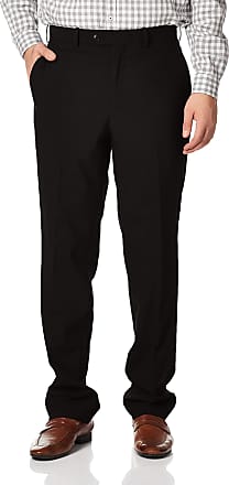 Adolfo Mens Wool and Cashmere Modern Fit Flat Front Suit Pant 