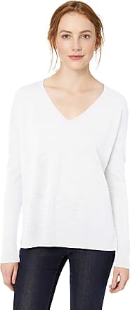 Women's White Daily Ritual V-Neck Sweaters | Stylight