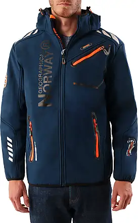 Geographical Norway Men's Softshell Functional Outdoor Jacket  Water-Resistant