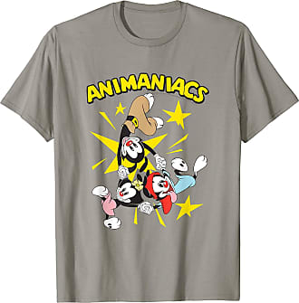 ANIMANIACS T-Shirt Vintage Group da Uomo in Bianco 