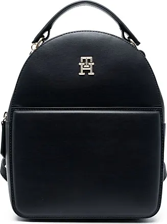 Tommy Hilfiger logo-plaque faux-leather Backpack - Farfetch